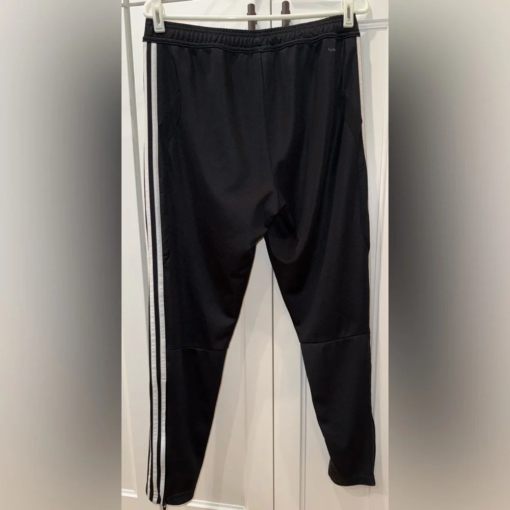 Adidas Black Athletic Pants Joggers Medium